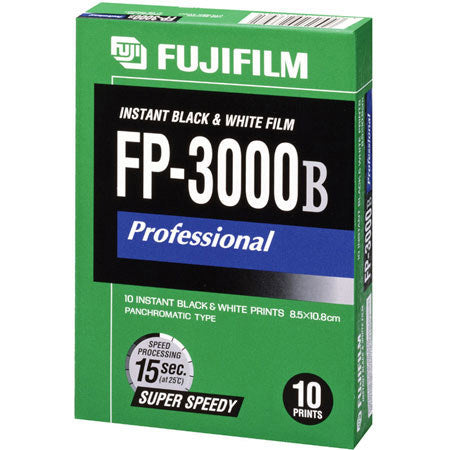 Fujifilm FP-3000B — Expired Black & White Pack Film (ISO 3000
