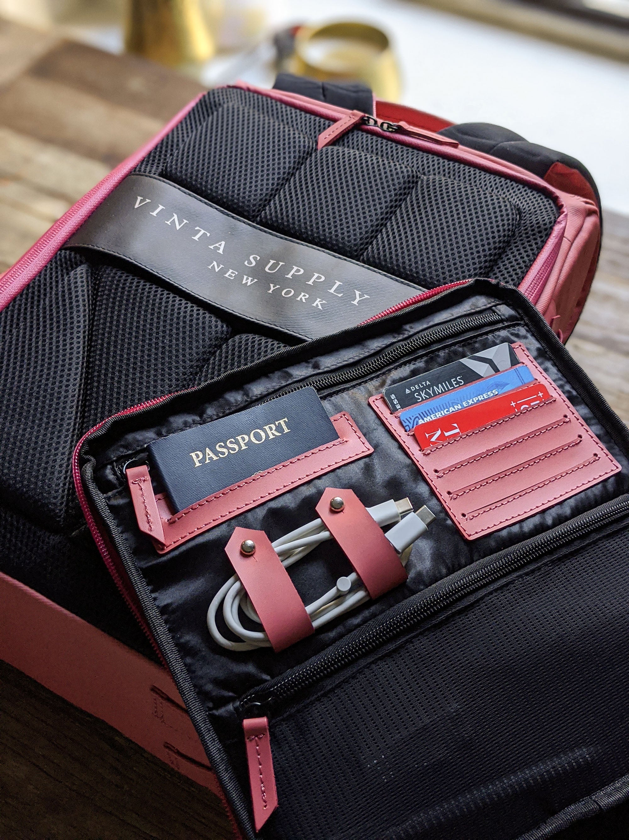 VINTA - Waterproof Twill Backpack Petra