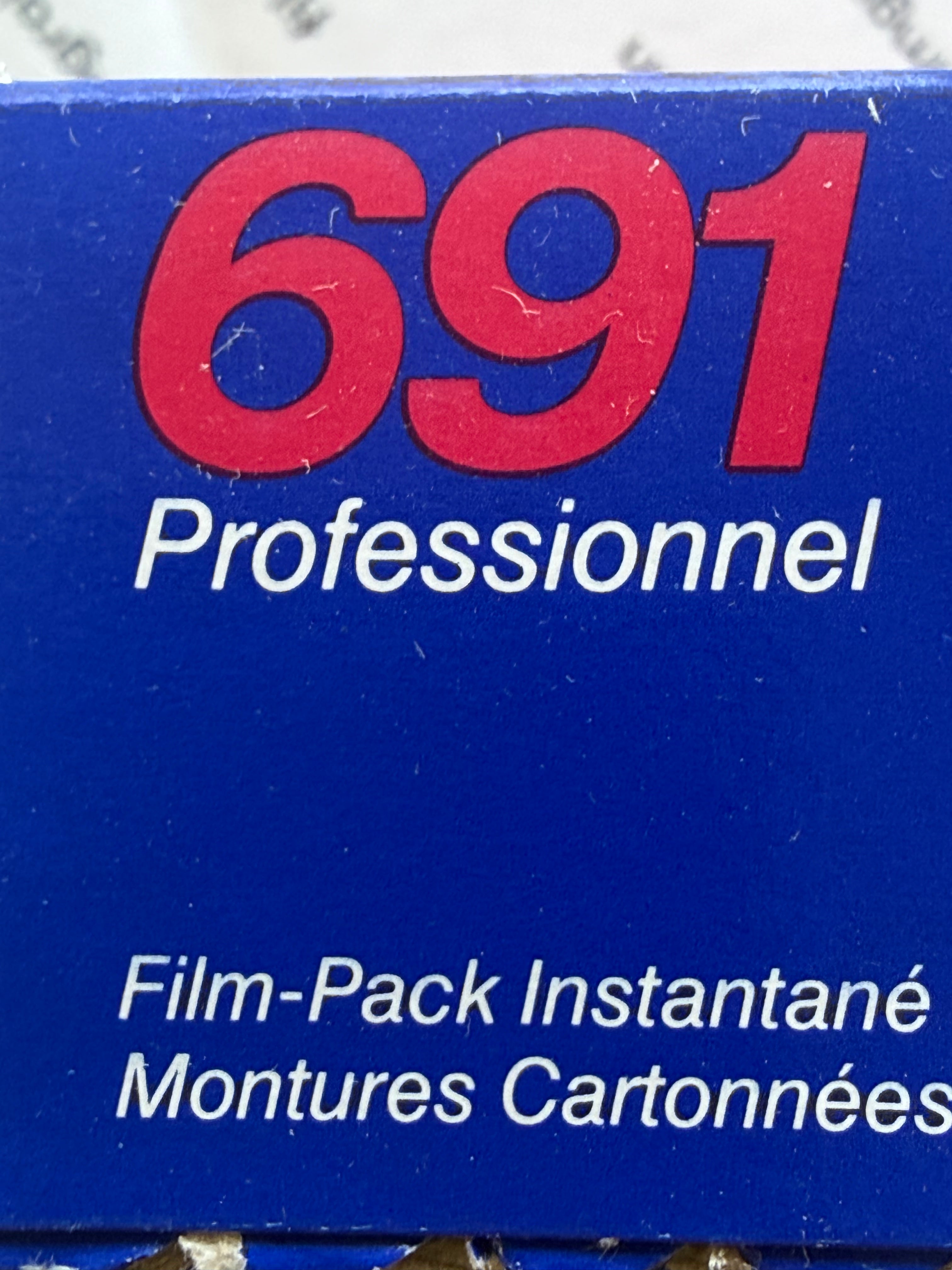 Polaroid 691 Transparency Film (Expired 1998) (ASA 80)