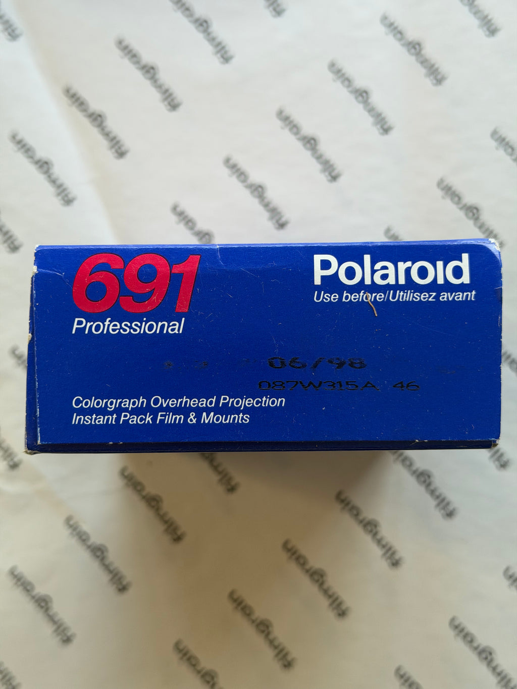 Polaroid 691 Transparency Film (Expired 1998) (ASA 80)