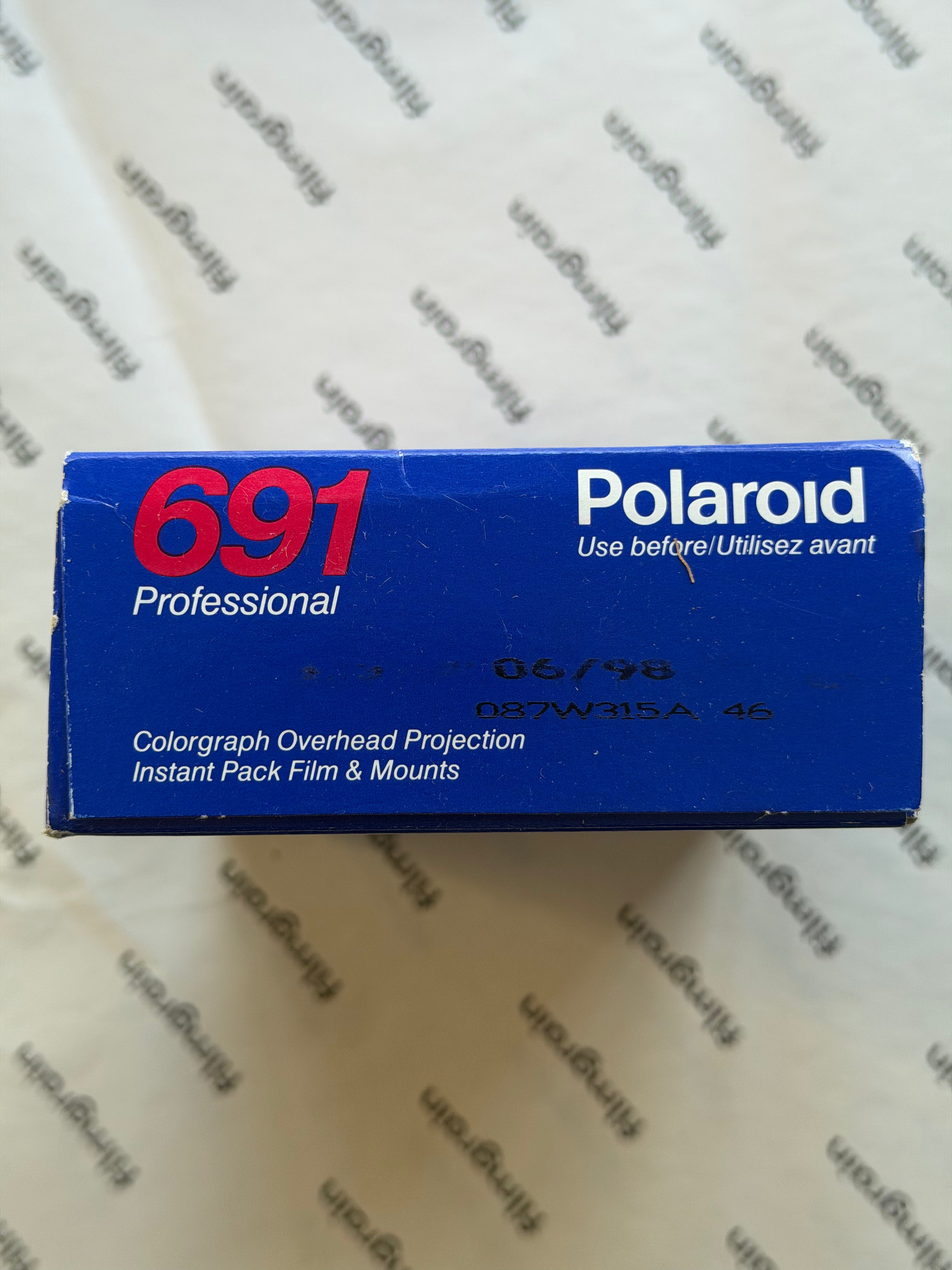 Polaroid 691 Transparency Film (Expired 1998) (ASA 80)