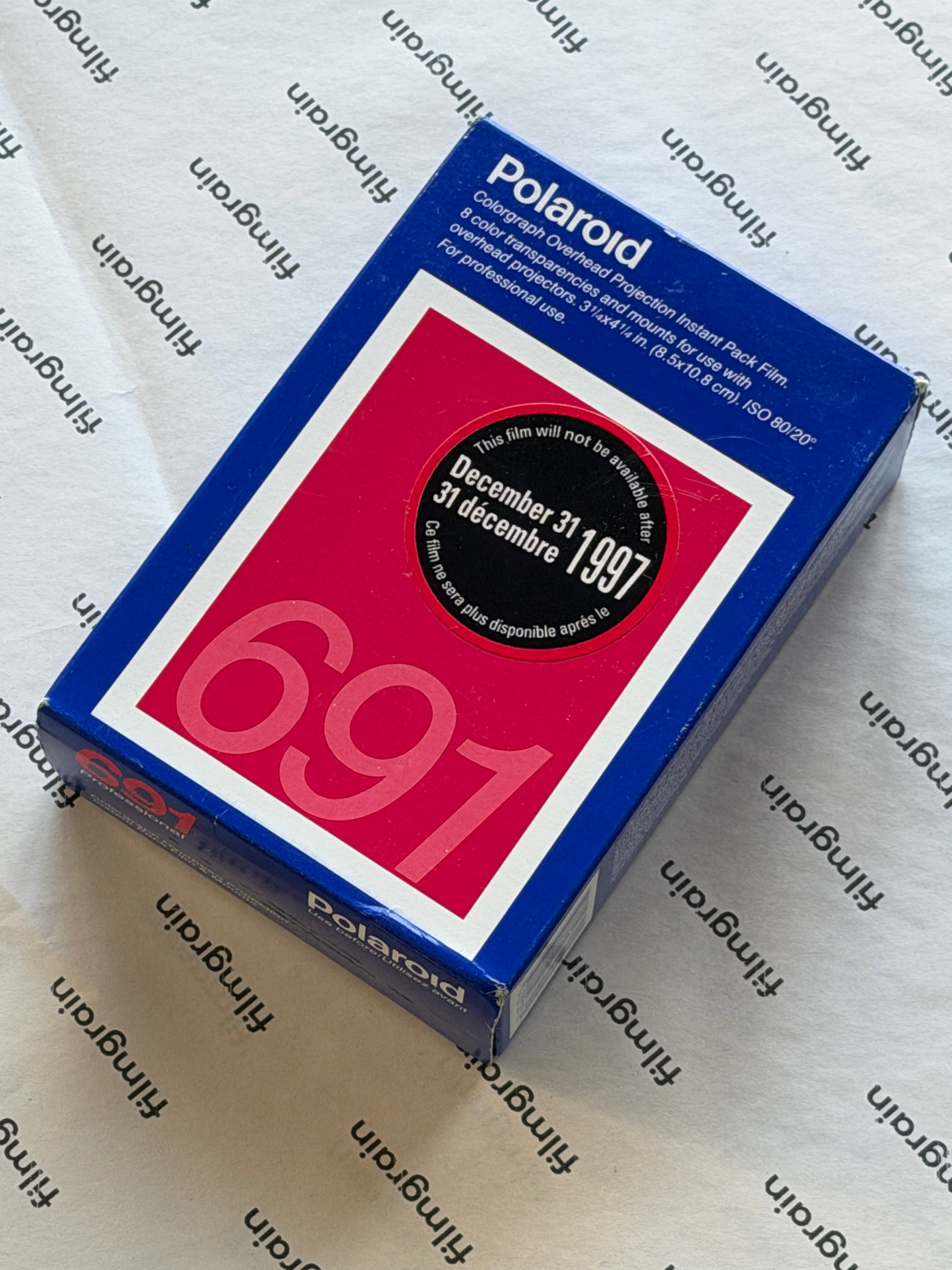 Polaroid 691 Transparency Film (Expired 1998) (ASA 80)
