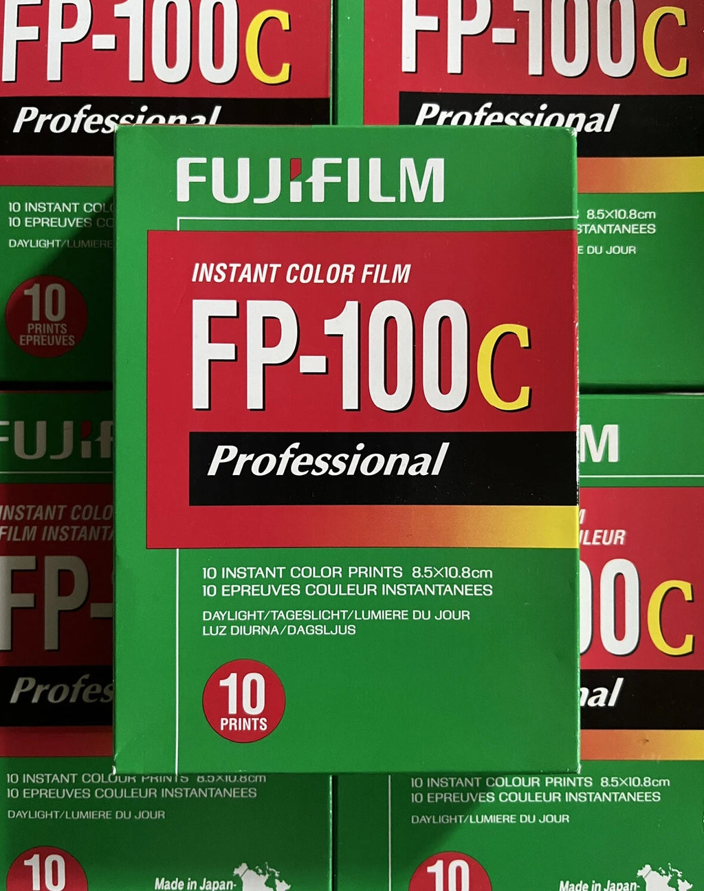 Fujifilm FP-100C — Expired Pack Film (Cold Stored)